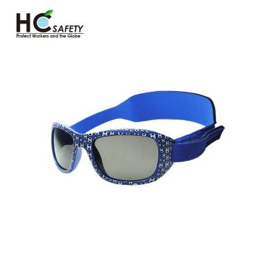 China BEST SELLING Rubber NON TOXIC HCK01 MADE IN TAIWAN UV400 BABY SAFETY SUNGLASSES for sale