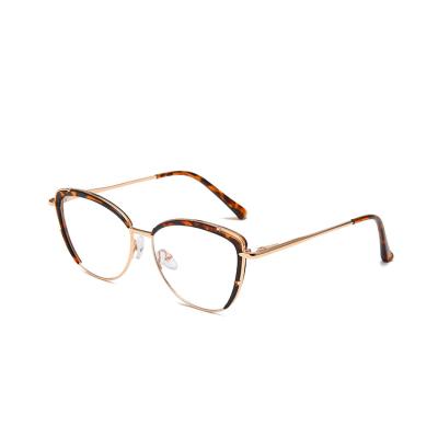 China Modern Monocle Eyeglasses 2022 Anti-blue Hot Selling High Quality Women Ladies Eyeglasses for sale