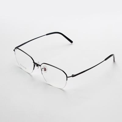 China Modern titanium for men metal optical glasses frame men simple optical frame for sale