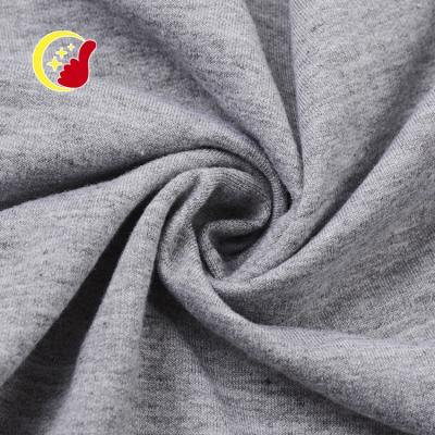 China Wrinkle Resistant Polyester 5 Spandex Custom Blend Color French Terry Fabric Wholesale Wholesale for sale