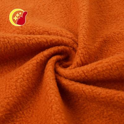 China Antistatic Fancy Custom One Side Antipilling 260gsm FDY Polyester Fleece Fabric For Blankets for sale