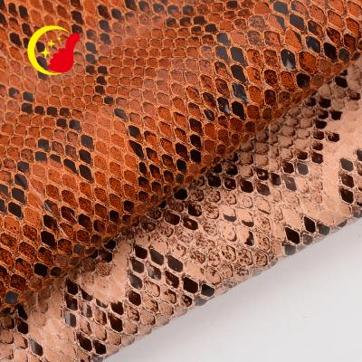 China Other wholesale price custom design plain knit bonded lace 100%PU leatherette fabric for making bags for sale