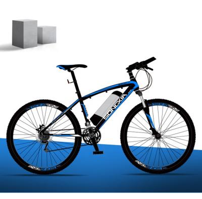 China 26inch Alloy Bike Mountain Bike Power 36V Lithium Battery Aluminum Electric Adult Bike for sale