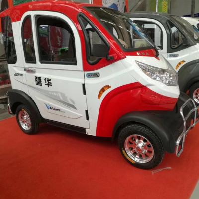 China Hot Selling High Quality Cheap Cloth 2 Passenger 4 Wheel Electric Car for sale