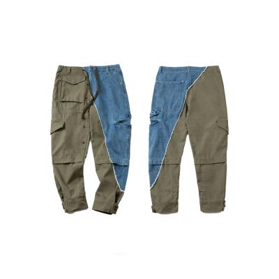 China Anti-pilling Men's Casual Pants Increasing Cargo Joggers Multiple Pocket Elasticity Pants Men for sale