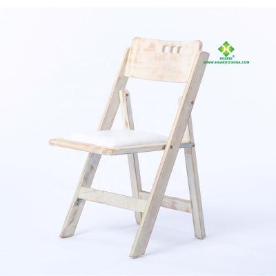 China Traditional Event Chairs New Design Vintage Solid Wood Wimbledon Folding Chair For Hire for sale