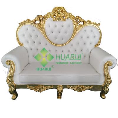 China Durable Stable Royal Wooden Resin Plexi Plastic King Chair for sale