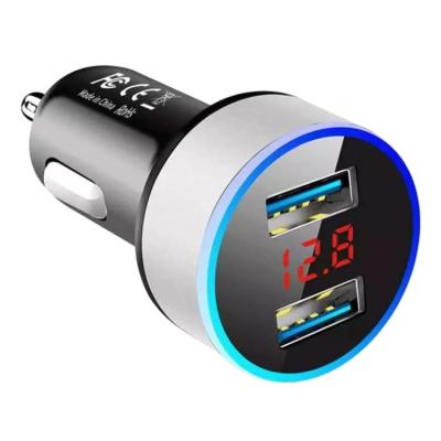 China Best Selling Mobile Phone Product High Stong Port Usb C Port Car Charger Power Dual Usb Car Charger for sale