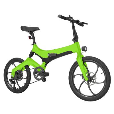 China Magnesium Alloy Foldable Electric Bike 16inch City Electric Bike Foldable Full Foldable Electric Bike Suspension for sale