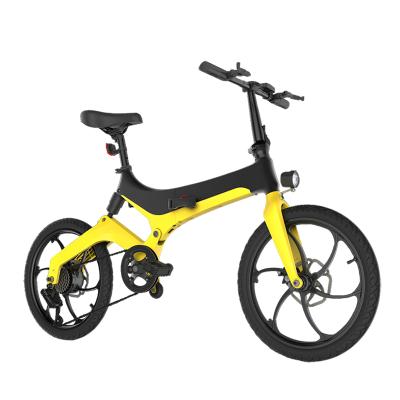 China Magnesium alloy tire electric foldable bike fat foldable electric bike to buy 500 watt 20 inch foldable electric bike for sale