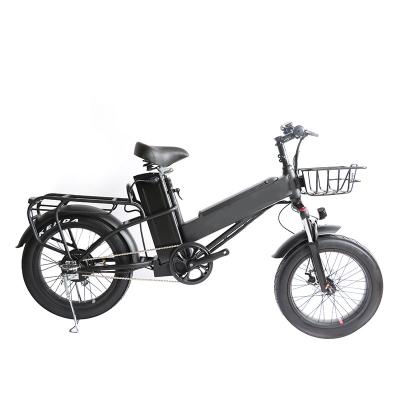 China Electric bike 25Ah lithium battery 120Km chain pedal chain assist 1000W electric tire electric bike aluminum alloy cargo city dirt bike for delivery for sale