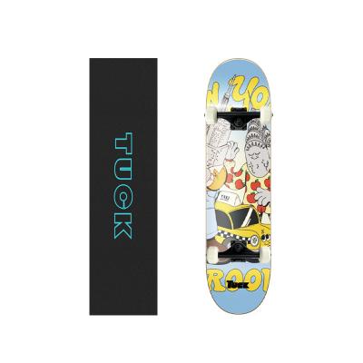 China Rts Tuck Brand Hard Rock Maple Adult Skateboard Set Full Set Skate Board Wheel Trucks For Girls for sale