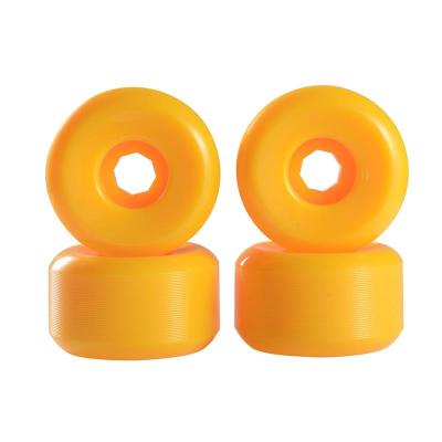 China Durable China Manufacturer 55*54mm Polyurethane Casting Custom Skateboard Wheels for sale