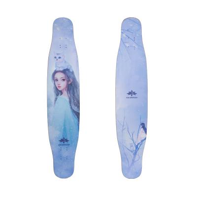 China Freeride& dancig Ice Dragon Fresh Freeride Completed Carbon Fiber Longboard Custom Complete Board Along for sale