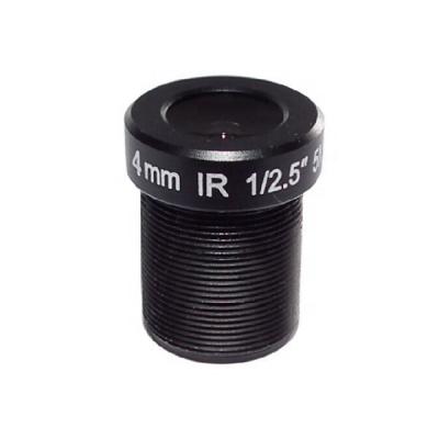 China Hot Wholesale CCTV Lens 4mm Panel Lens S Mount M12 Lens 1/2.5