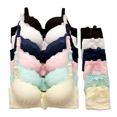 China QUICK DRY bra set gathering underwear students middle and high school girls chest growth period petite no underwire styling anti-sagging bra for sale