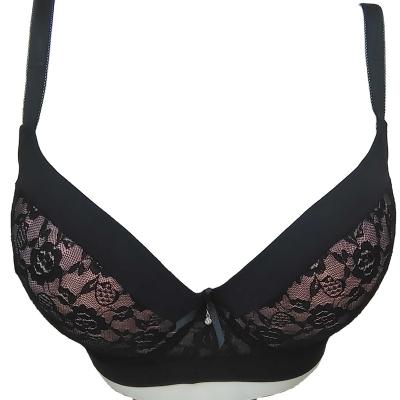 China Sexy QUICK DRY lace lingerie wire free bra for women padded lift up soft backless underwear bras fashion bralette female bra for sale