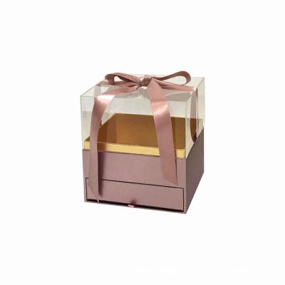 China Best Home Fashion Moisture Proof Gold Supplier Customized Flower Box for sale