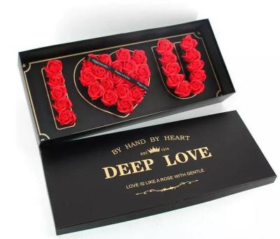 China Factory Direct Sales China Factory Price IOU Recyclable Flower Rectangle Gift Box for sale