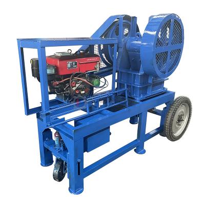 China Construction China PE 150*250 small capacity electric motor jaw crusher or diesel engine, portable mobile 1-3tph stone crusher have in stock! for sale