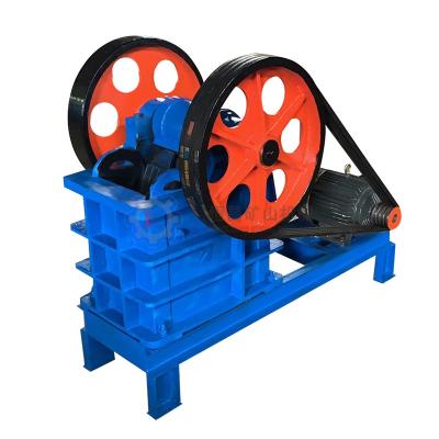 China Mini Stone Rock Crushing Machine Stone Jaw Crusher Indonesia 1-3tph Construction Small Stone Jaw Crusher For Sale for sale