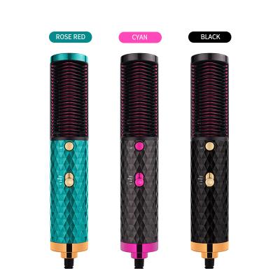 China New Private Label Hair Salon Equipment USB Type Charging Mini Travel Wireless Rotating Hair Curling Iron Cordless Automatic Hair Curler for sale