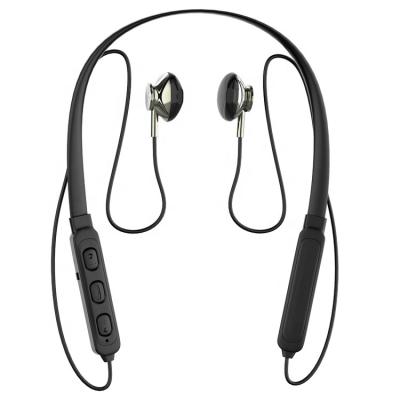 China Volume Control Sports Bass Magnetic Neckband Earphone With Microphone Comfortable Wearing Speaker For Iphone Samsung Xiaomi Mobile Phone for sale