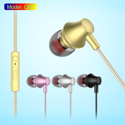 China 2022 In-Ear Top Sell Amazon 3.5Mm In Ear Wired Sleeping Stereo DJ Headphones for sale