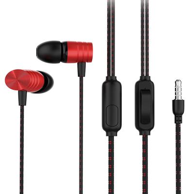 China Colorful In-Ear 3.5mm Piston Earphone Metal Earphone Noise Canceling In-Ear Headset Headphones With Mic Remote For iPhone MI3 for sale