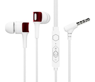 China 2022 In-ear Sound Canceling Wired Earphone With Microphone For Laptop Cell Mobile for sale