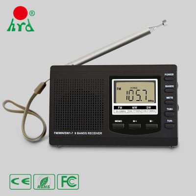 China Digital Display FM Digital Wholesale OEM Mini Fm Rds Fm Portable Radio Radio for sale