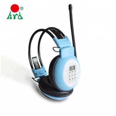 China Super Cheap Folding Digital Wireless FM Headphone Seps Radio Be Customization Fm Fixed Frequencies Headset for sale