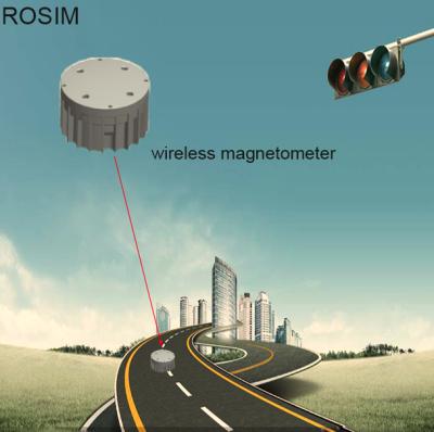 China Vehicle account/enforcemet red light/remote magnetic sensor waterproof wireless fire adaptive lora signaling for vehicle account/traffic light optimization for sale