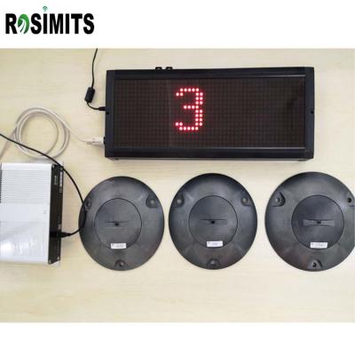 China Smart Car Parking Lot Guidance Smart Car Parking Guidance System With Rosim Parking Equipment LoRa Parking Sensor for sale