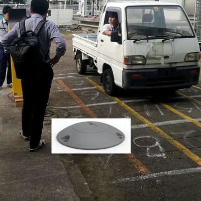 China Engineering Plastics Wireless Electromagnetic Parking Detector In Ground Car Parking Sensor for sale