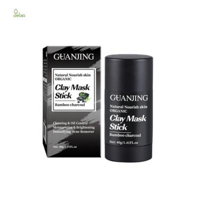 China Hot Selling Moisturizer Daily Care Face Mask Stick Organic Bamboo Charcoal Clay Mask Stick Deep Cleansing for sale