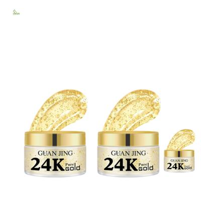 China Wholesale OEM 24K Gold Skin Care Cosmetic Moisturizer Whitening Moisturizing Facial Cream for sale