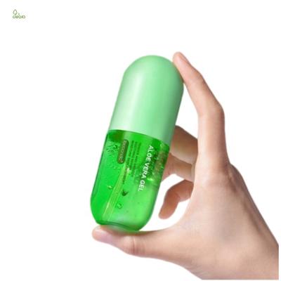 China Hot Selling Pure Aloe Vera Facial Gel Moisturizer Skin Care 2021 Best Korean Natural Soothing 100% Natural Organic Capsule Moisturize for sale