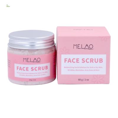 China Hot Selling Exfoliator Gently Exfoliates Deep Cleansing And Purifies Skin Facial Scrub Moisturizer Scrub for sale