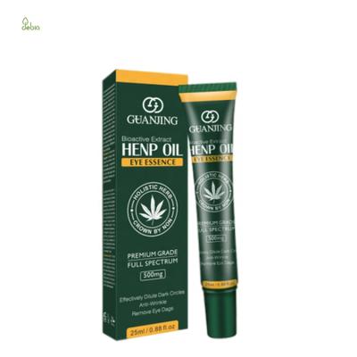 China New Product Hemp Oil Eye Cream Anti Aging Eye Cream Natural Anti Wrinkle Remove Dark Circle Organic Moisturizing Under Eye Cream for sale