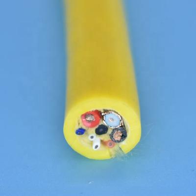 China Industrial Underwater Polyurethane 7 Core Coaxial Cable for sale