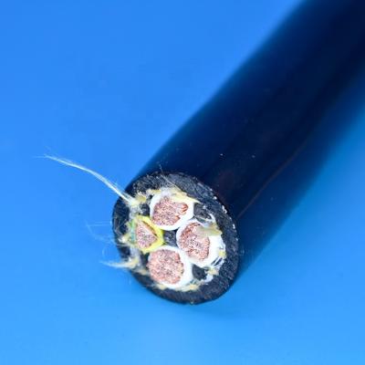 China Used Crane Cable 4x16mm2 Flexible Spinning Cable NSHTOEU NSHTOU FLEX Festooning for sale