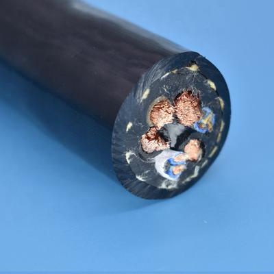 China Oil& cold double layer sheath round resisitance festoon cable swirling resisitance cable with reinforcement for sale