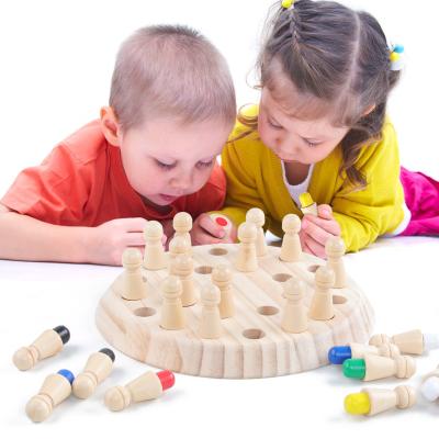 China High Quality Wooden Educational Colorful Toys Stick Match Memory Toys Games Chess Wooden Children Educational Toys for sale