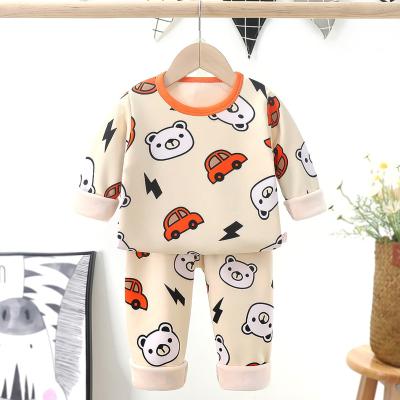 China Best Price Casual With Wholesale 100% Cotton 2pcs Autumn Long Sleeve Baby Clothes Sets Kids Clothing for sale