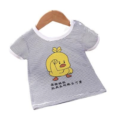 China Soft Cheap Price High Quality 100% Cotton Kids Breathable T-Shirt for sale