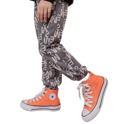 China 2021 autumn new children's wear version boys and girls trousers children's leisure sports breathable Korean loose pants for sale