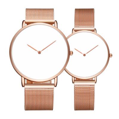 China Water Resistant Blank Watch Print UV Sublimation Printer Rose Gold Chain Custom Printing Watches Design Your Own Watch for sale