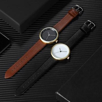 China Water Resistant Customize Watch For For Resell To Create New Brand Japan Quartz Movt Waterproof Unisex Leather Watches OEM Logo for sale