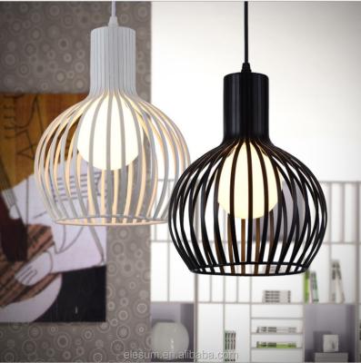 China Popular Sense/Warm/A Design Vintage Pendant Lights Birds Cage Style For Restaurant Kitchen Pendant Lights for sale